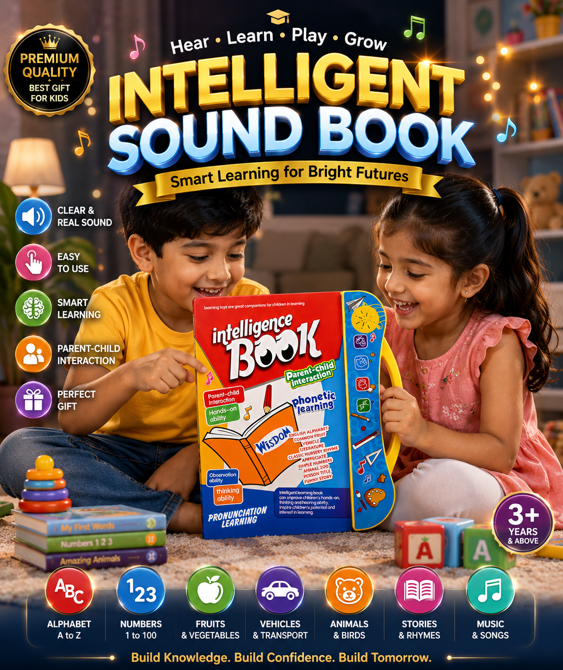INTELLIGENT SOUND BOOK - THE FUTURE OF KIDS LEARNING