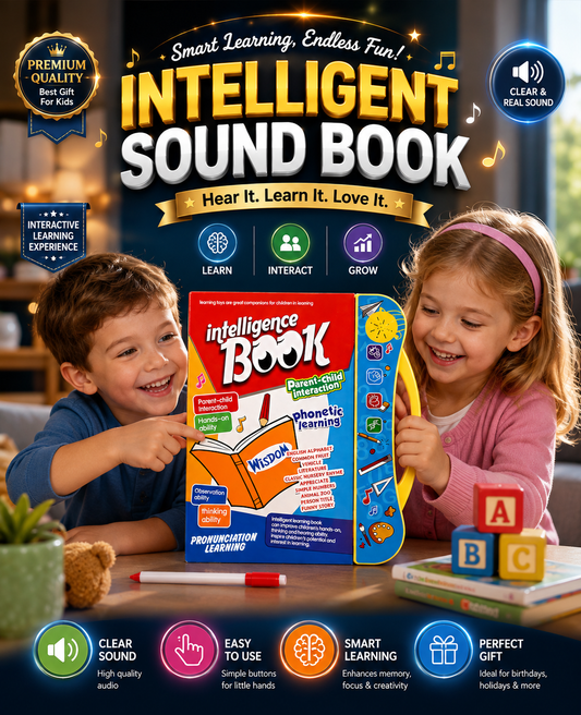 INTELLIGENT SOUND BOOK - THE FUTURE OF KIDS LEARNING