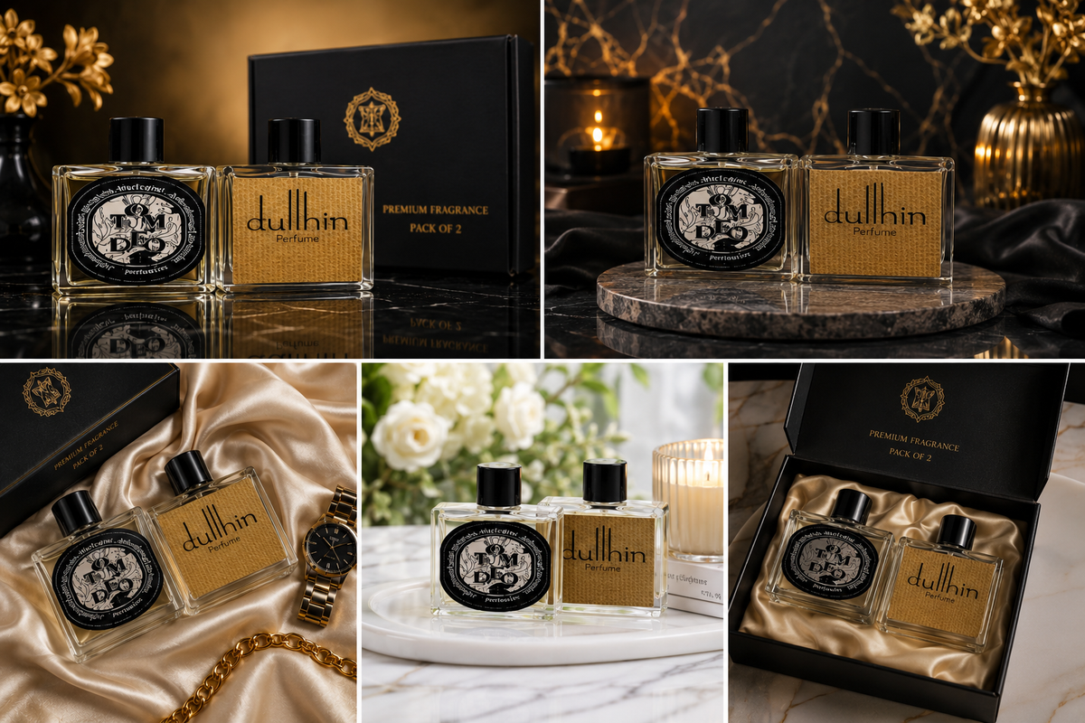 TUM DEO & DULLHIN Luxury Perfume Combo – Premium Fragrance Pack of 2