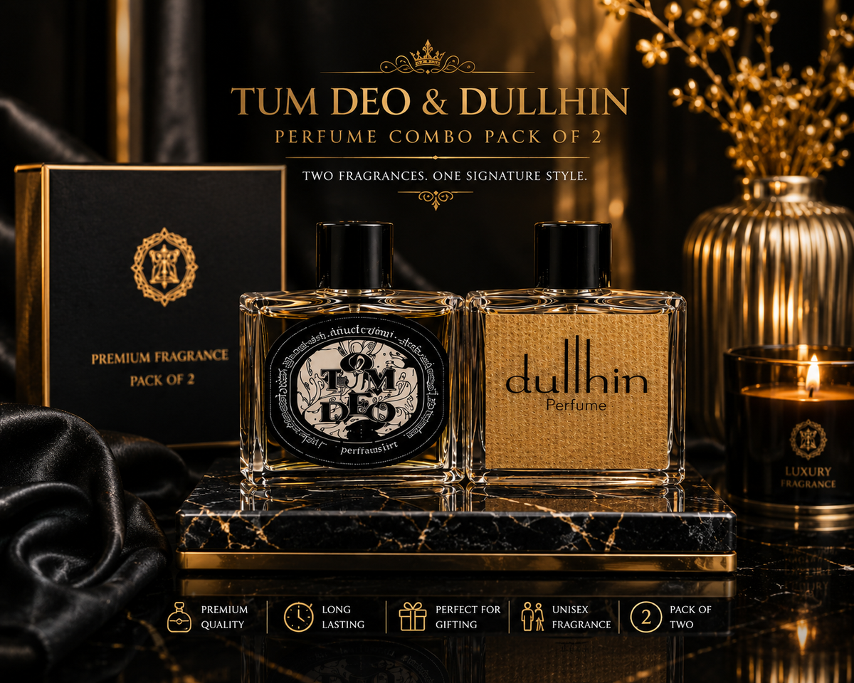 TUM DEO & DULLHIN Luxury Perfume Combo – Premium Fragrance Pack of 2