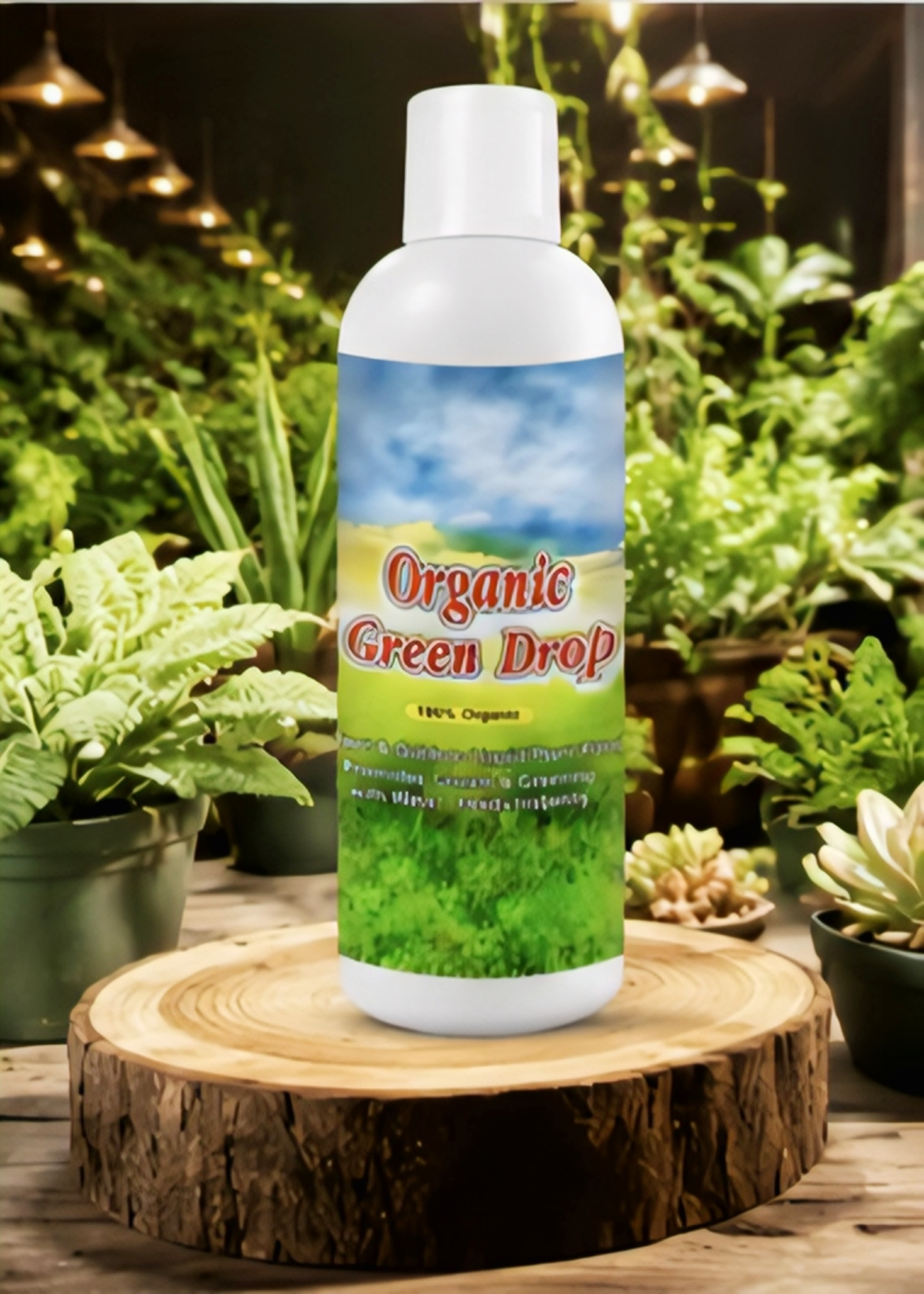 Organic GreenDrop Plant Food Liquid Fertilizer For Plant Growth & Greening Pack of 1