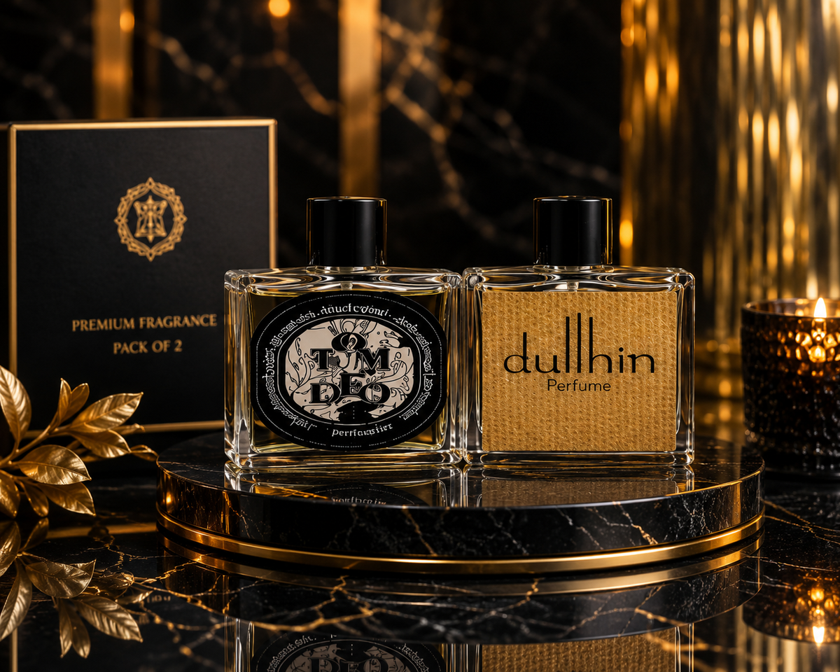 TUM DEO & DULLHIN Luxury Perfume Combo – Premium Fragrance Pack of 2